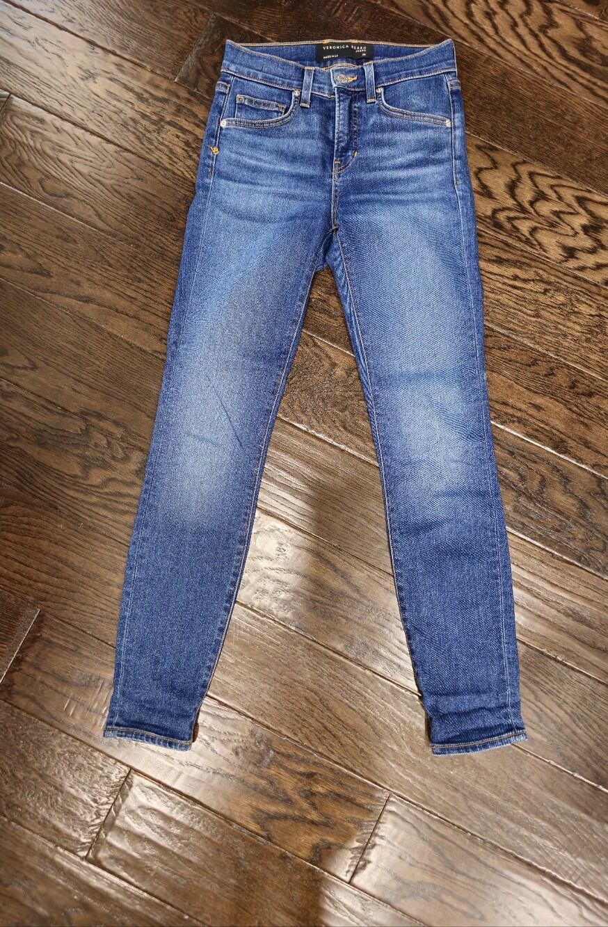 Veronica Beard Emma Skinny Jeans | Mid Rise | Size 25 |